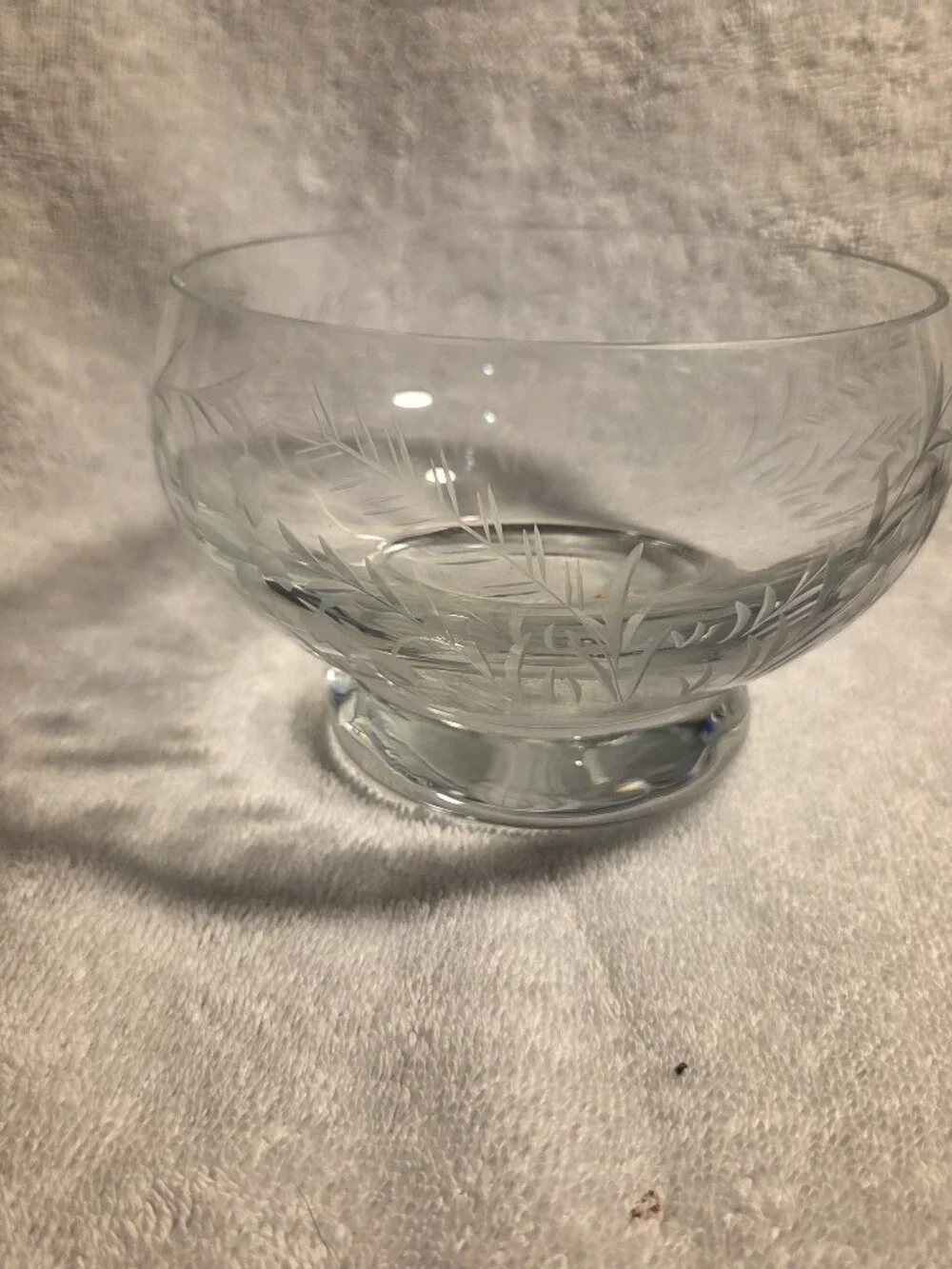 Krosno Etched Glass Bowl 6